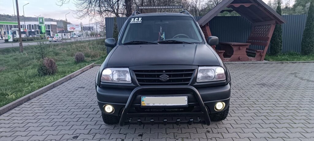 Кенгурятник для Suzuki Grand Vitara 1997-2005 захист бампера дуги пороги від компанії AUTOAS - фото 1