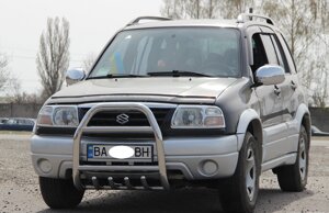 Кенгурятник для Suzuki Grand Vitara 1997-2005 захист бампера дуги пороги