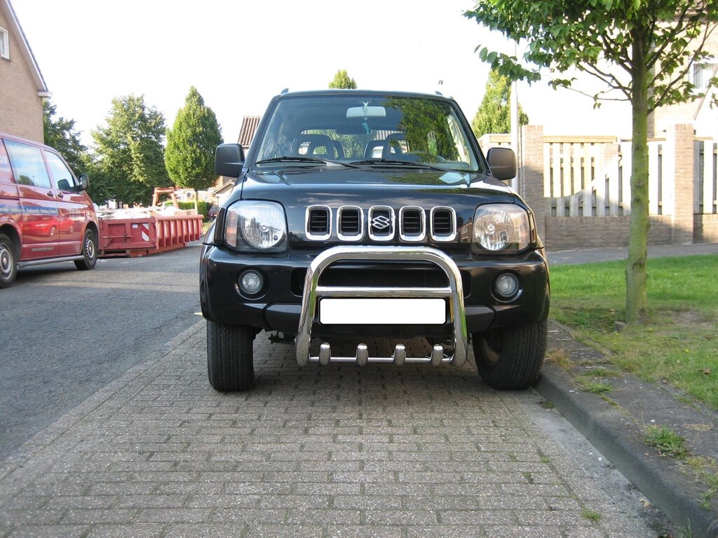 Кенгурятник для Suzuki Jimny 1998-2005 2005+ захист бампера дуги пороги від компанії AUTOAS - фото 1