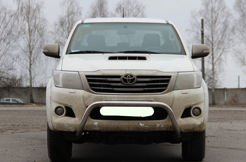 Кенгурятник для Toyota Hilux 2004-2015 захист бампера дуги пороги від компанії AUTOAS - фото 1