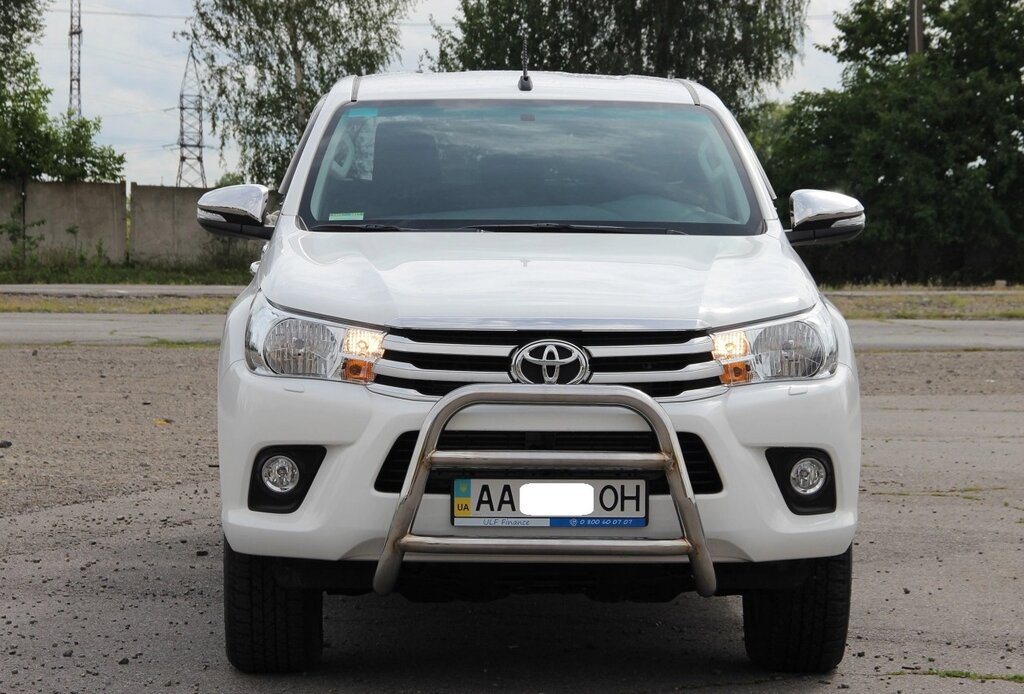 Кенгурятник для Toyota Hilux 2015+ захист бампера дуги пороги від компанії AUTOAS - фото 1