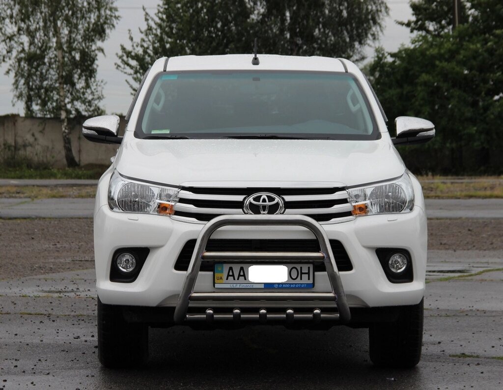 Кенгурятник для Toyota Hilux 2015+ захист бампера дуги пороги від компанії AUTOAS - фото 1