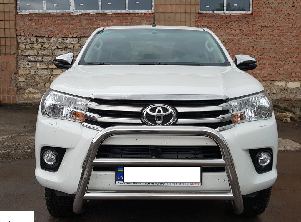 Кенгурятник для Toyota Hilux 2015+ захист бампера дуги пороги від компанії AUTOAS - фото 1