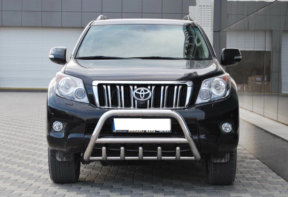 Кенгурятник для Toyota Land Cruiser Prado 150 2009+ захист бампера дуги пороги від компанії AUTOAS - фото 1