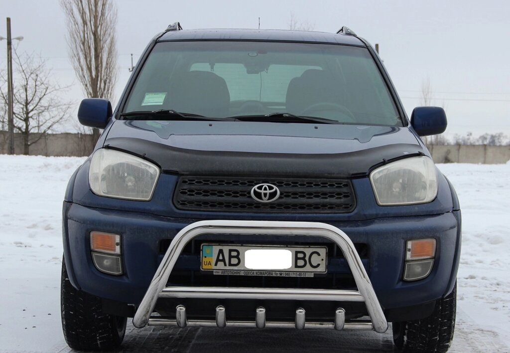 Кенгурятник для Toyota RAV4 2000-2005 захист бампера дуги пороги від компанії AUTOAS - фото 1