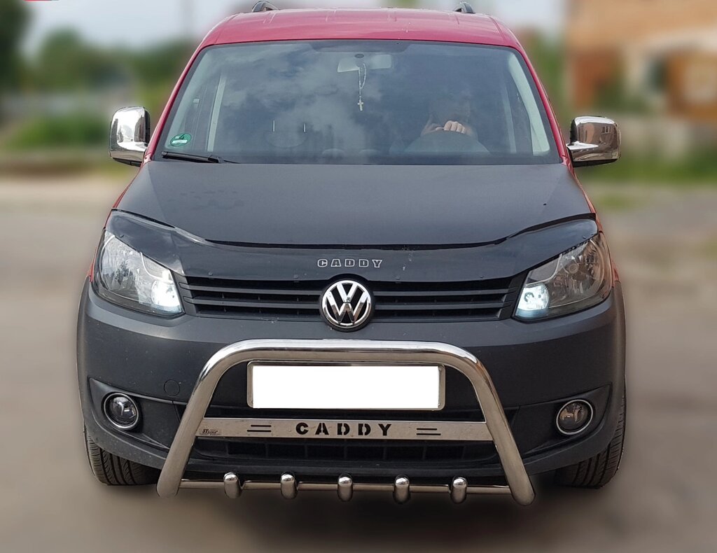 Кенгурятник для Volkswagen Caddy 2004-2019 захист заднього бампера дуги пороги від компанії AUTOAS - фото 1