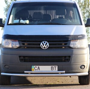 Кенгурятник подвійний вус на Volkswagen Transporter T-5 (c 2004) Фольксваген Т5