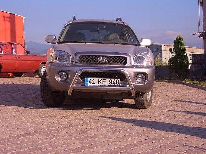 Кенгурятник  Hyundai Santa Fe (2000-2006) від компанії AUTOAS - фото 1