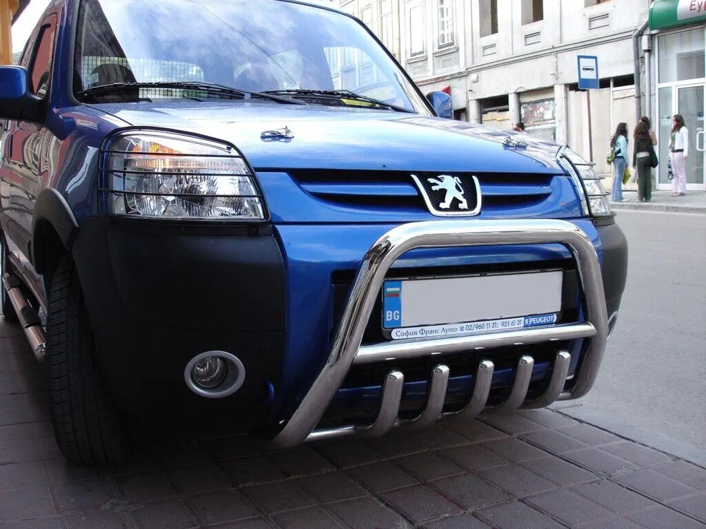 Кенгурятник  Peugeot Bipper (2008-) від компанії AUTOAS - фото 1