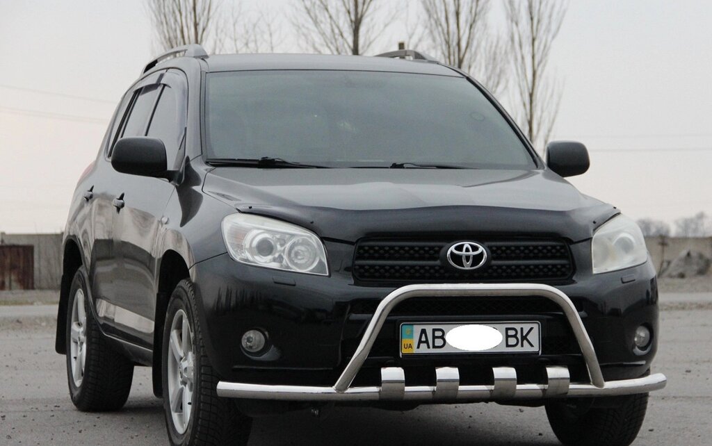 Кенгурятник + УС SHARK для Toyota RAV4 2005-2012 захист бампера дуги пороги від компанії AUTOAS - фото 1