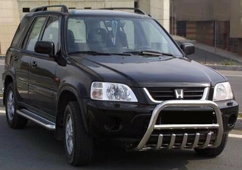 Кенгурятник WT003 нерж.) для Honda CRV 1996-2001 рр. від компанії AUTOAS - фото 1