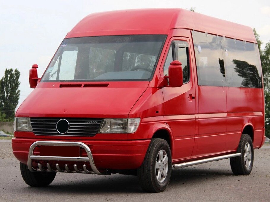 Кенгурятник WT008 (нерж.) для Mercedes Sprinter 1995-2006 років. від компанії AUTOAS - фото 1