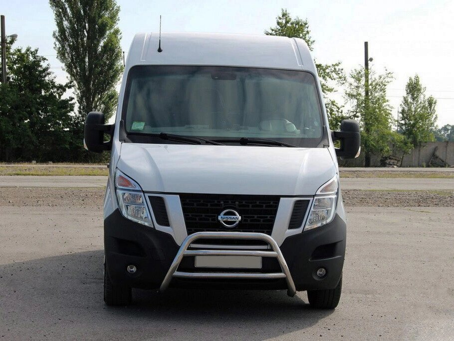 Кенгурятник WT018 (нерж.) для Opel Movano 2010 мм. від компанії AUTOAS - фото 1