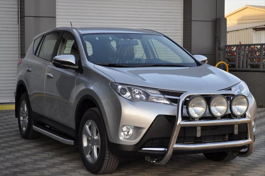 Кенгурятник Wt018 нерж Toyota Rav4 (2013-) від компанії AUTOAS - фото 1