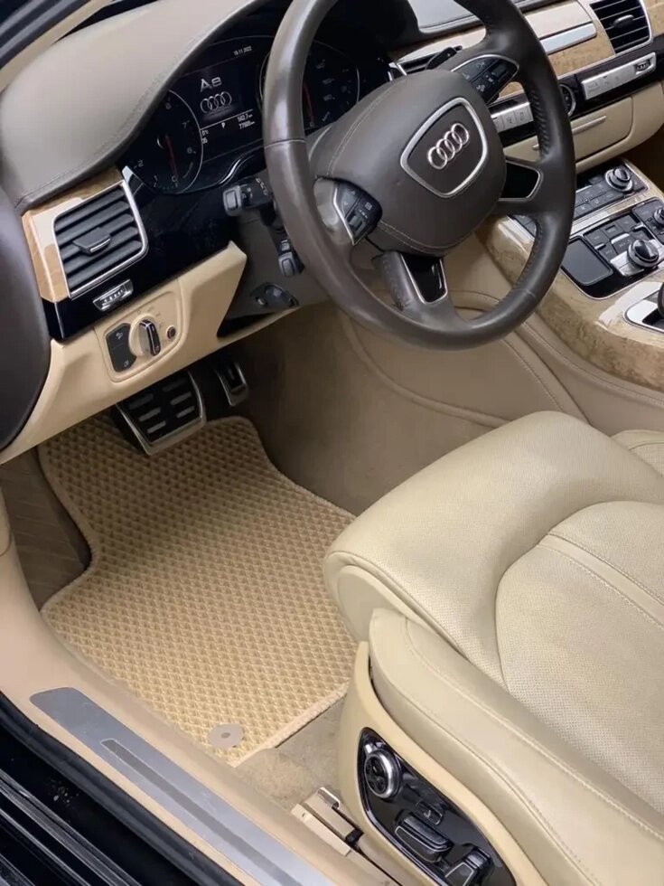 Килимки в салон EVA для Audi A8 Long 2010-17/ Ауди А8 від компанії AUTOAS - фото 1