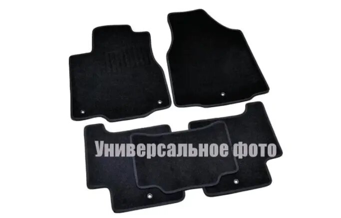 Килимки в салон ворсові для Dodge Charger LX/Додж 2005-2010 від компанії AUTOAS - фото 1