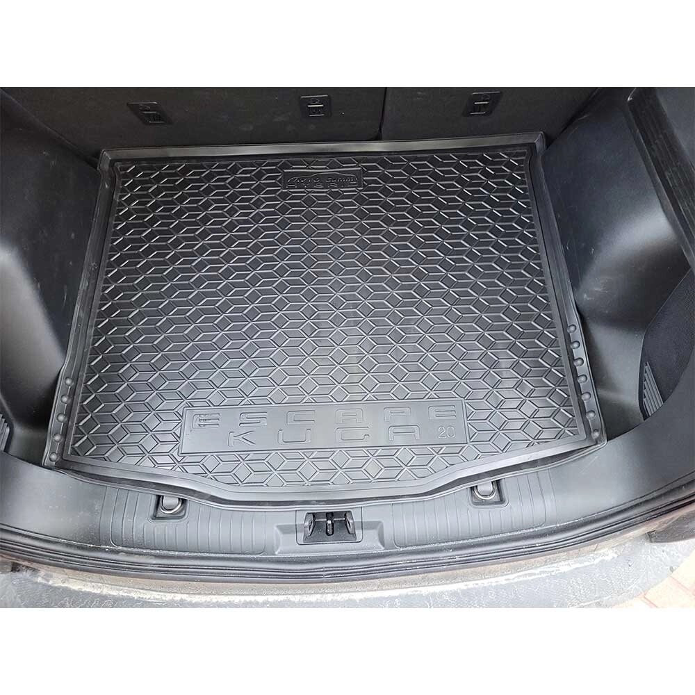 Килимок в багажник м'який поліуретановий Ford ESCAPE/KUGA HYBRID (2020) від компанії AUTOAS - фото 1