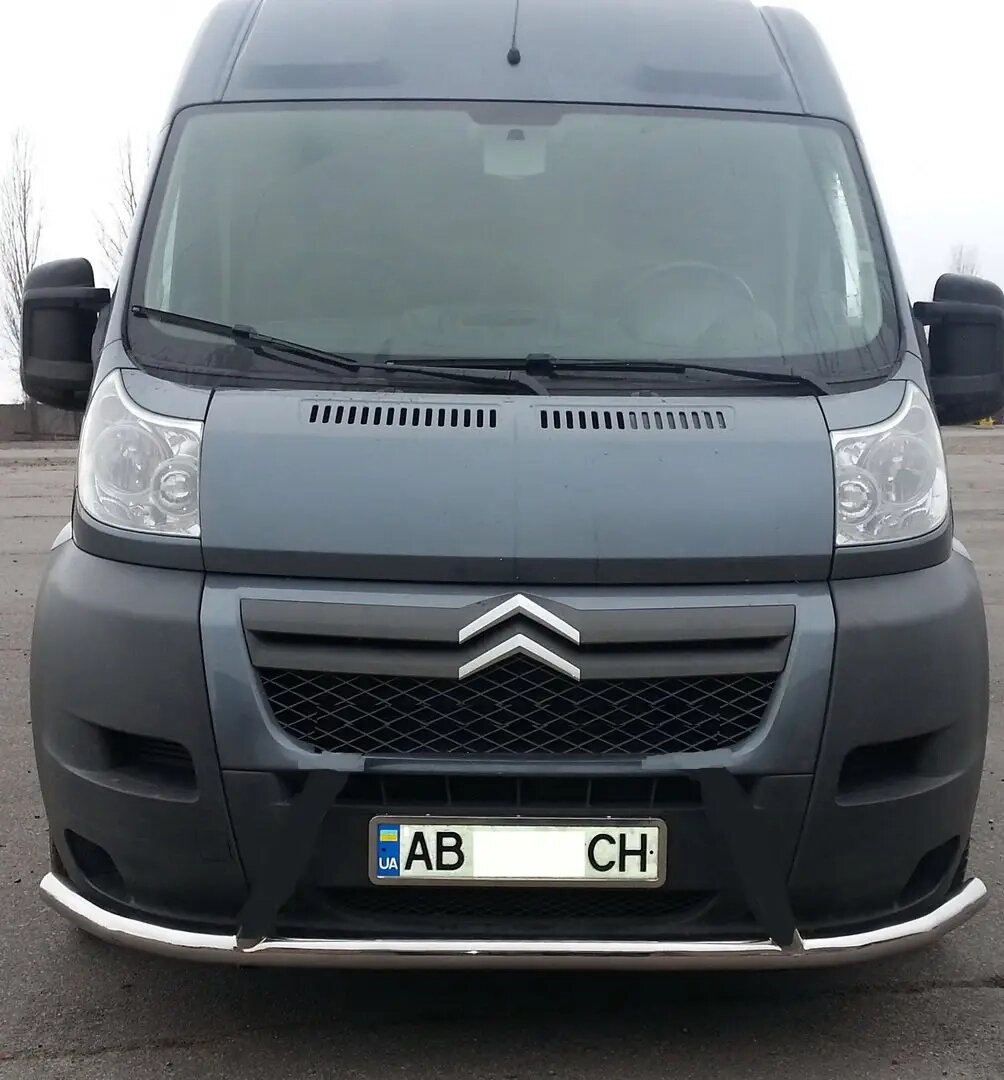 Передній захист для Citroen Jumper 2007 та 2014 мм. від компанії AUTOAS - фото 1