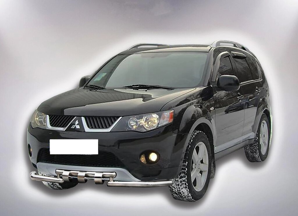 Передня захист  для Mitsubishi ASX 2010 від компанії AUTOAS - фото 1