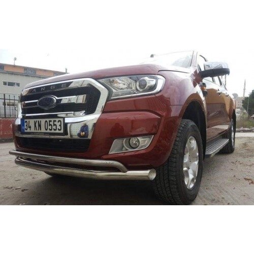 Передня захист (нерж) для Ford Ranger 2011 мм. від компанії AUTOAS - фото 1