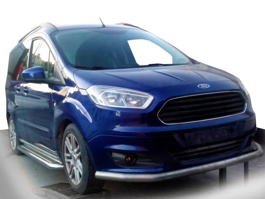 Передня захист ST008 (нерж) для Ford Courier 2014 мм. від компанії AUTOAS - фото 1