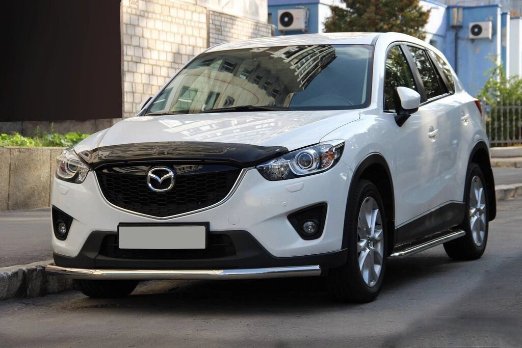 Передня захист ST008 (нерж) для Mazda CX-3 2015 мм. від компанії AUTOAS - фото 1