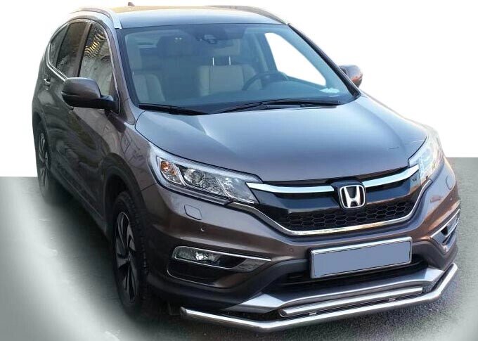 Передня захист ST014 (нерж.) для Honda CRV 2017 мм. від компанії AUTOAS - фото 1