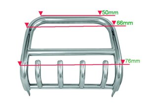 Кенгурятник QT006 (нерж.) для Honda HR-V 1998-2006 рр.