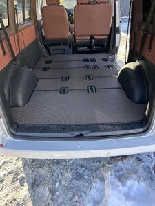 Килимки в салон EVA для Volkswagen T5/T6 /Фольксваген Т5/Т6 Оригінальний Transporter, Caravelle ВЕСЬ КОМПЛЕКТ