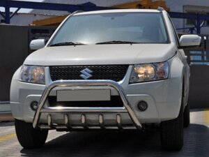 Кенгурятник WT003 (нерж.) 51 мм для Suzuki Grand Vitara 2005-2014рр.