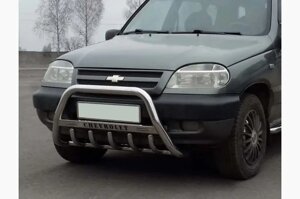 Захист переднього бампера - Кенгурятник Chevrolet Captiva (2006-2011)