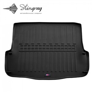 Автомобільний 3D килимок в багажник на SKODA Octavia II (A5) (2004-2013) (Universal) (lower trunk)/ Шкода Октавія