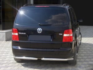 Задні куточки AK003 (2 шт., нерж) для Volkswagen Touran 2003-2010 рр.