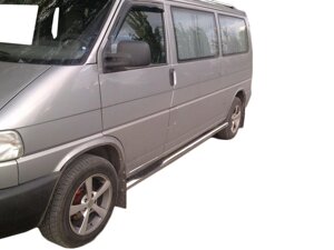 Бічні труби (2 шт., нерж.) 60мм, Довга база для Volkswagen T4 Caravelle/Multivan