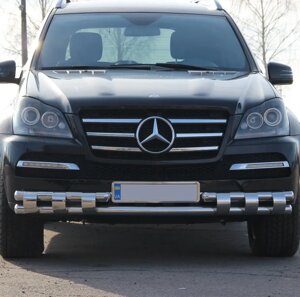 Захист переднього бампера для Mercedes GL X164 06-09