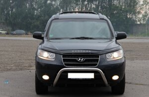 Кенгурятник для Hyundai Santa Fee 2006-2012 захист бампера дуги пороги