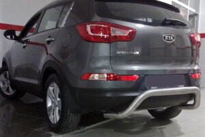 Задня дуга AK007 (нерж.) для Kia Sportage 2010-2015 рр.