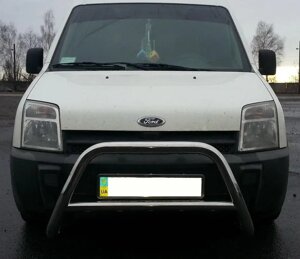 Кенгурятник WT006 (нерж) для Ford Connect 2006-2009 рр.