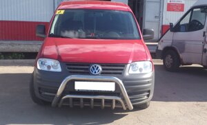 Кенгурятник для Volkswagen Caddy 2004-2019 захист заднього бампера дуги пороги