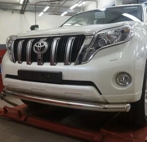 Захист переднього бампера - Кенгурятник Toyota Land Cruiser Prado 150 (17+)