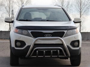 Кенгурятник WT002/2 (нерж.) для Kia Sorento XM 2009-2014рр.