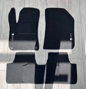 Ворсові килимки в салон для Пежо 308/ Peugeot 308 (2013)