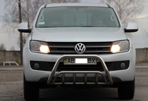 Кенгурятник для Volkswagen Amarok 2010-2016 захист заднього бампера дуги пороги