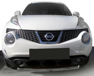 Передня захист ST008-1 (нерж) для Nissan Juke 2010-2019 рр.