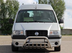 Кенгурятник WT002 (нерж) для Fiat Scudo 1996-2007 років.