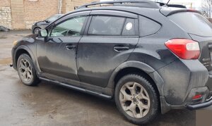 Бічний захист пороги труби Subaru XV 2011-2017 кенгурятник захист бампера дуги пороги