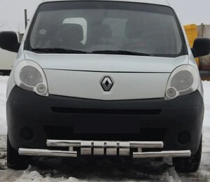 Захист переднього бампера - Кенгурятник Renault Kangoo (98-03)