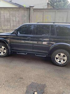 Пороги бічні труба Mitsubishi Pajero Sport (96-08) D60