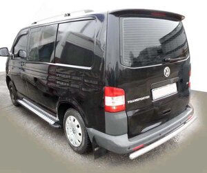 Задня дуга AK002 (нерж) для Volkswagen T5 Transporter 2003-2010рр.