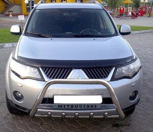 Кенгурятник для Mitsubishi Outlander 03-06 07-11 12-14 14-16 16+ Захист заднього бампера/дуги/пороги